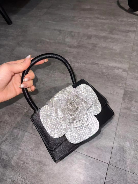 Rosier Evening Bag (Black)