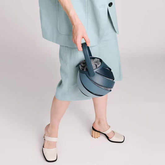 Phoebe Bucket Bag (Blue)