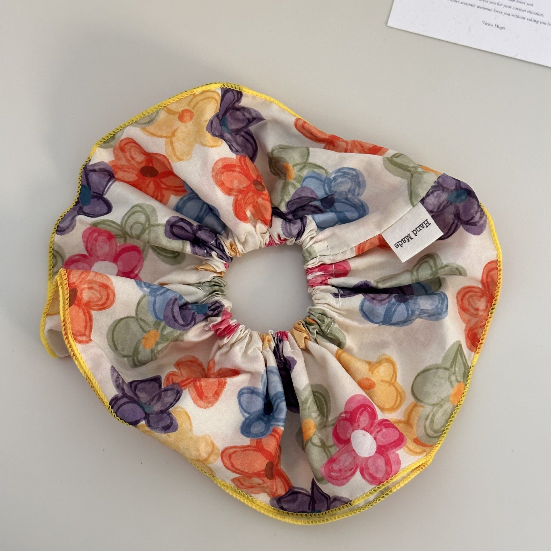 Sunshine Knot Scrunchie