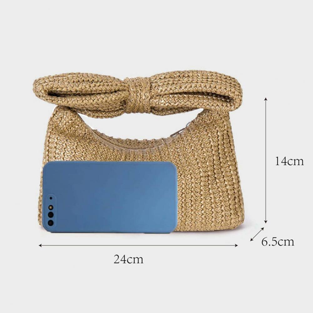 Bow Breeze Handbag (Khaki)