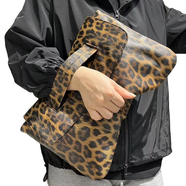 Maya Vegan Handbag (Leopard Print)