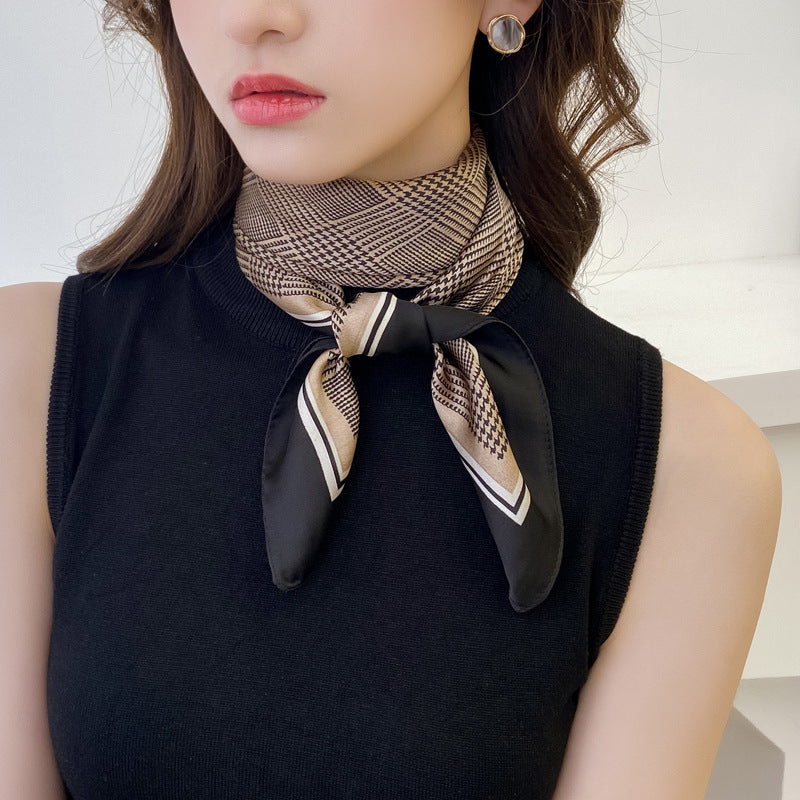 Ebanor Silk Scarf (70x70cms)