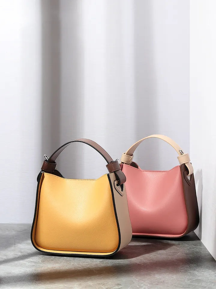 Jacob Genuine Leather bag(Yellow)