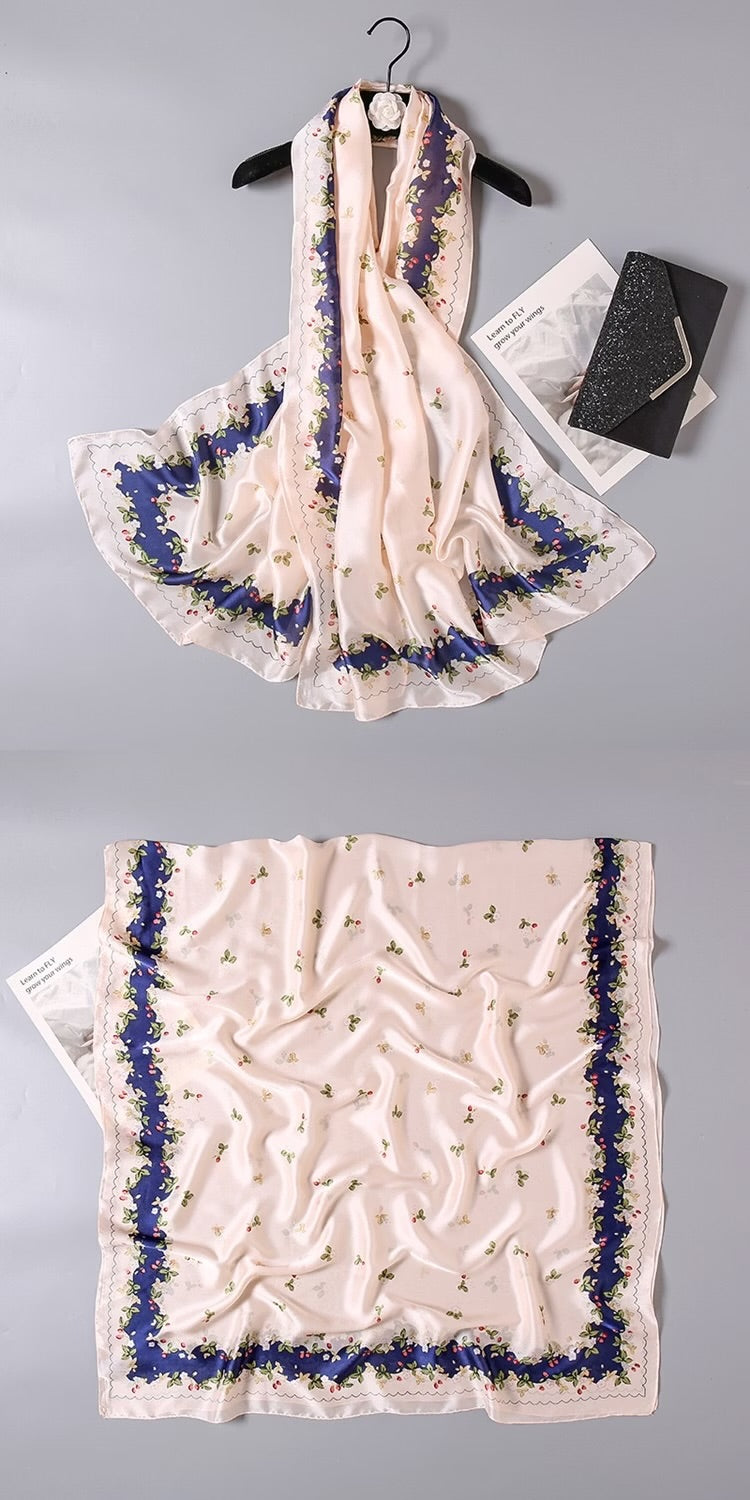 Wild berry Silk Stole