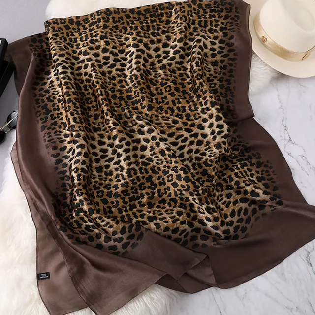 Animal Print Hazel Silk Stole