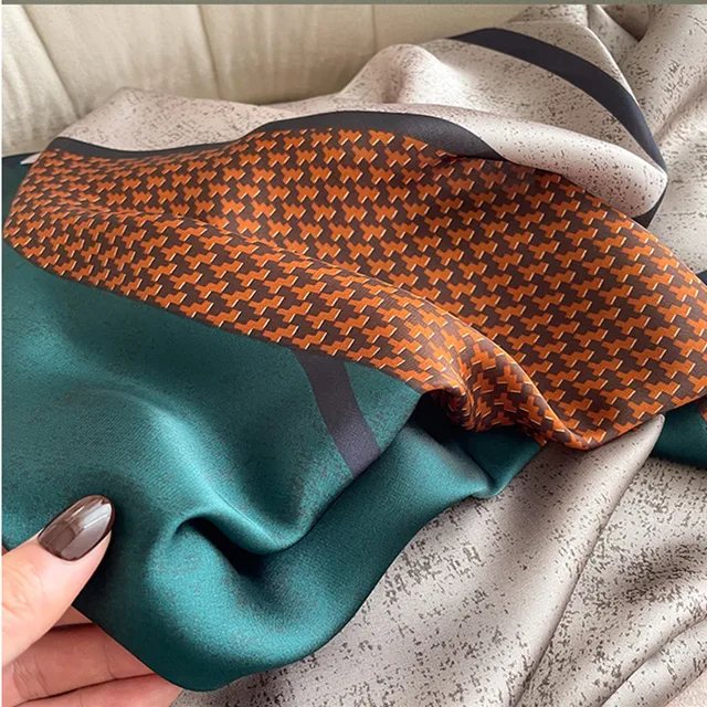 Mint Casper Silk Scarf