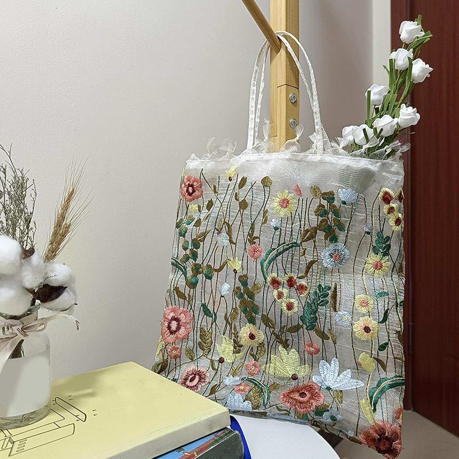 Aeloria Embroidered Shopper