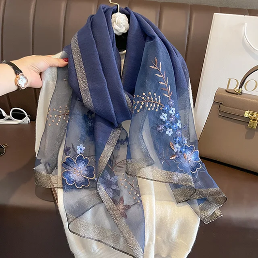 Magnate Sapphire Premium Stole