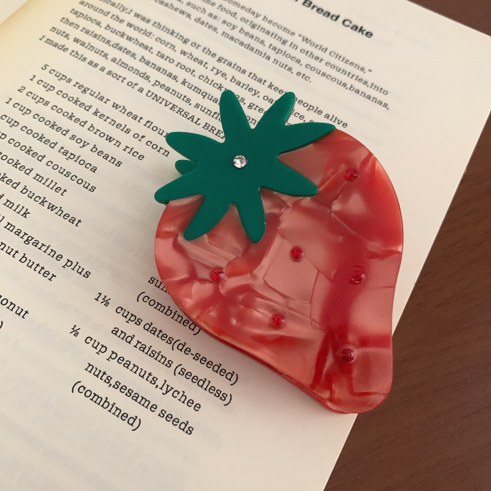 Strawberry Claw Clip