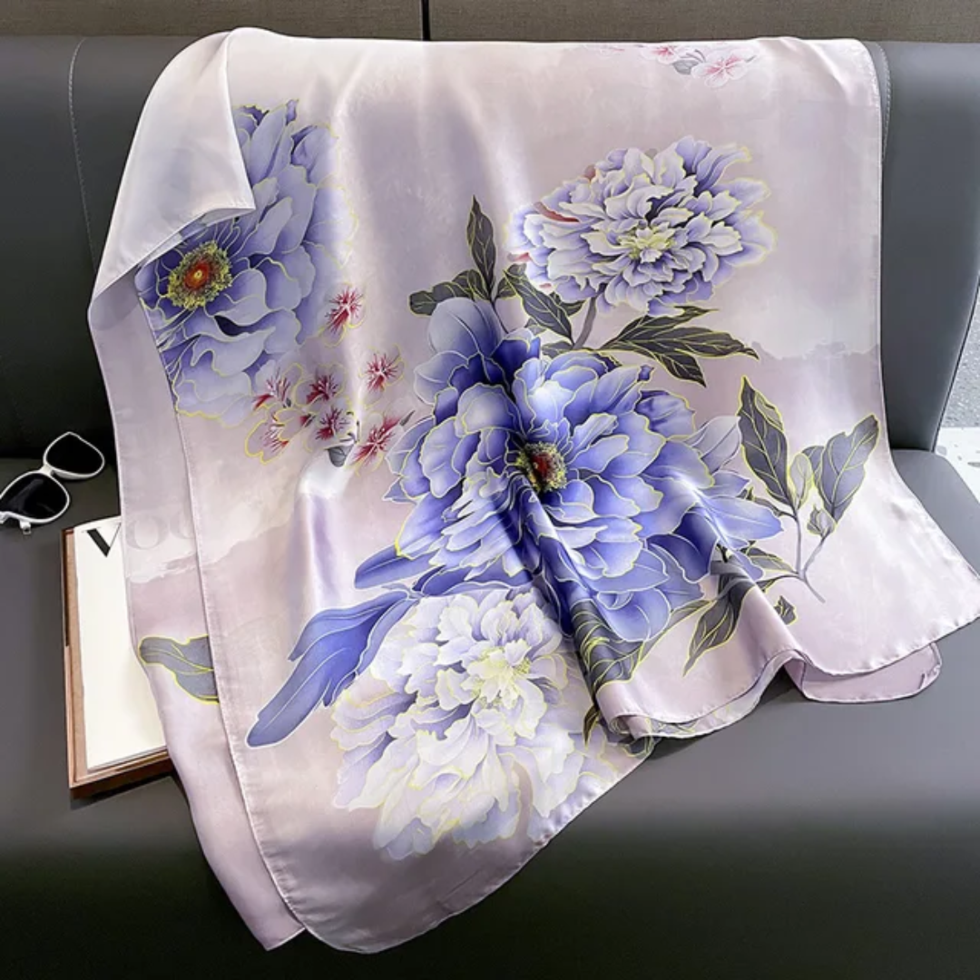 Liliac Loom Silk Stole