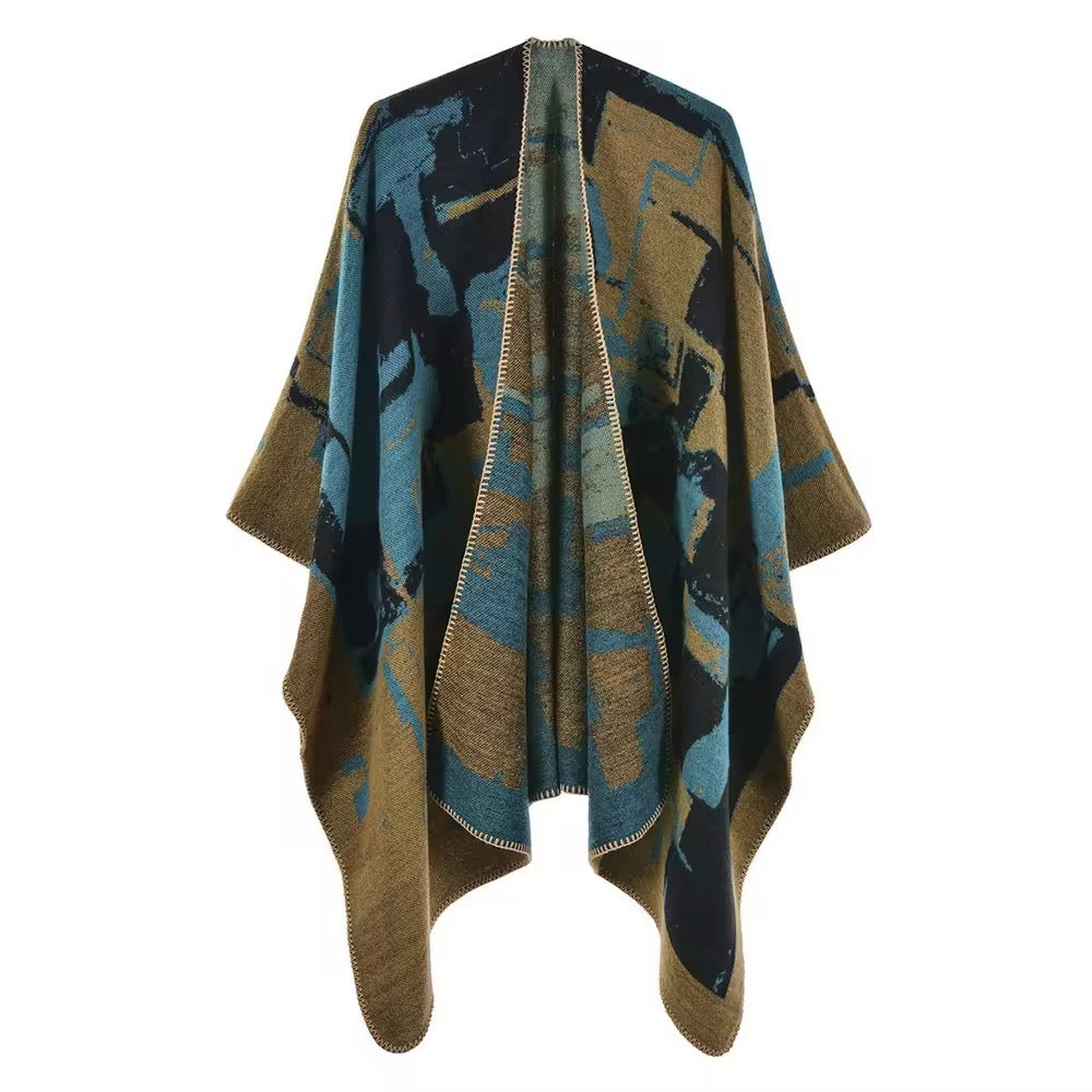 Desert Turquoise Poncho