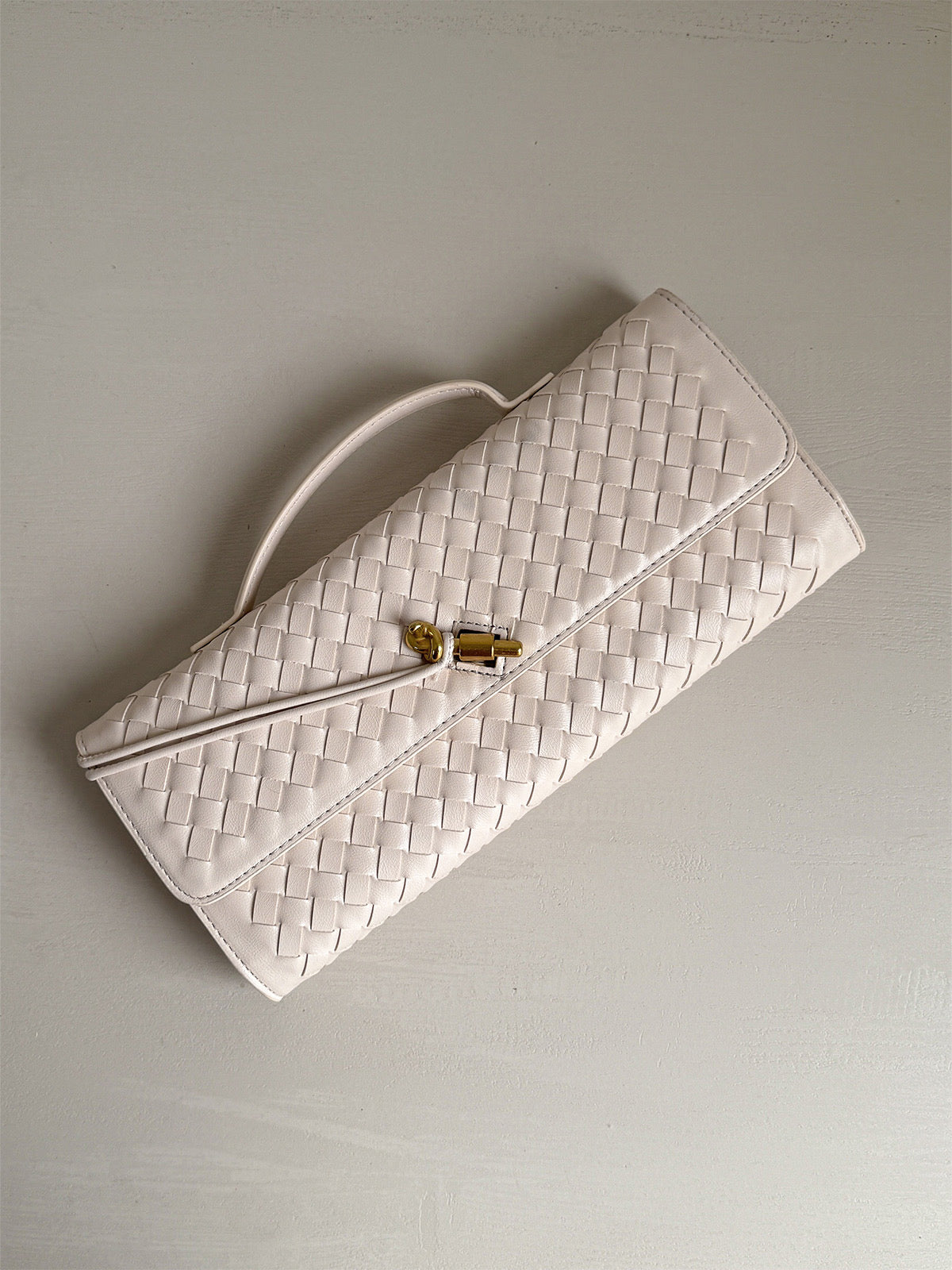 Andrea Vegan Leather Bag (Sand)