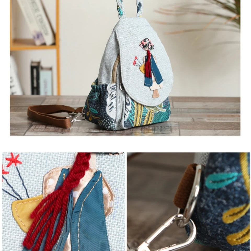 Opalence Boho Backpack (Riding Hood)