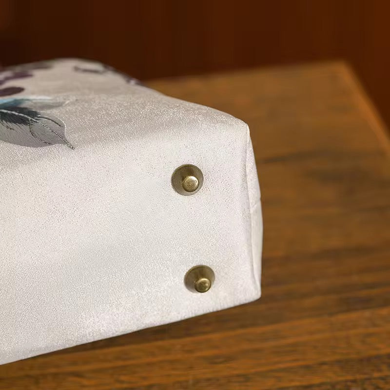 Clyra Embroidered Handbag