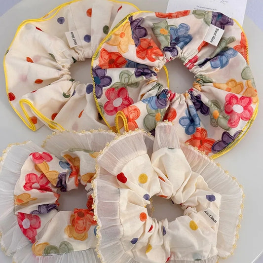 Sunshine Knot Scrunchie