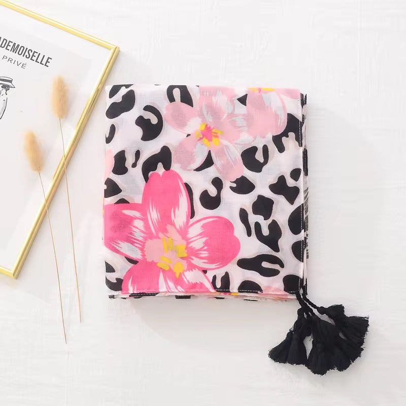 Layla Viscose Cotton Stole