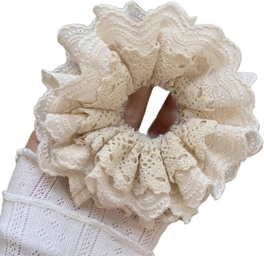 Ella Ivory Scrunchie