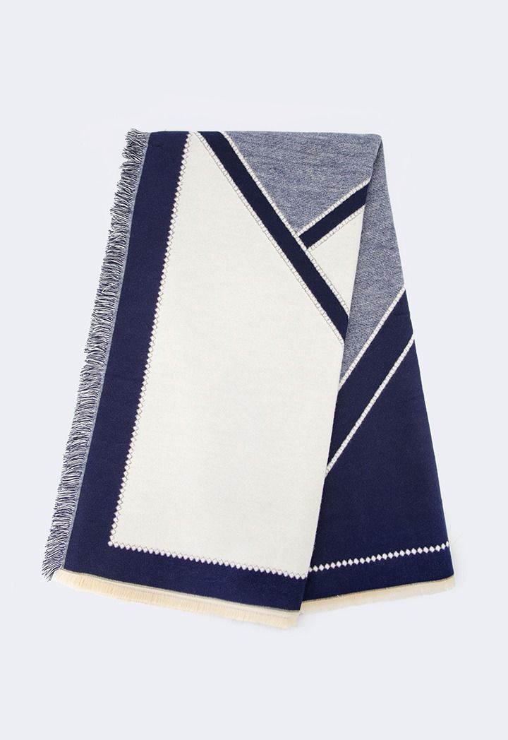 Marina Stripe Poncho