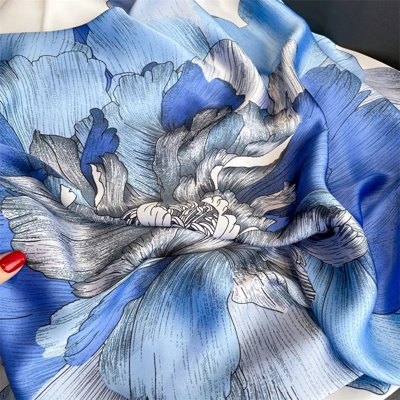 Azul Silk Stole