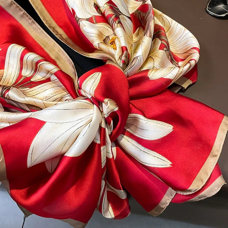 Lily Cascade Silk Stole