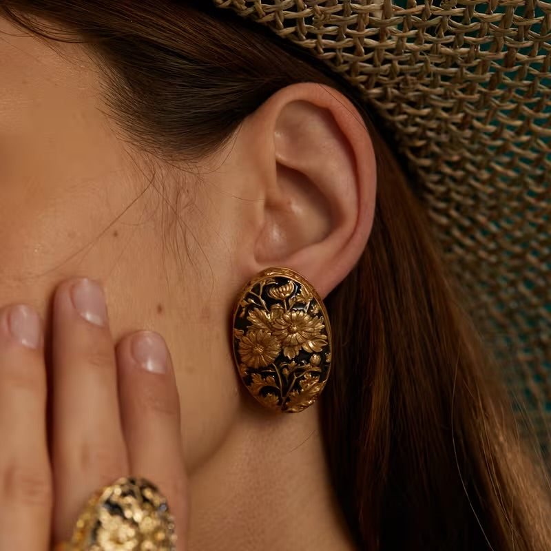 Sunflower Antique Ring