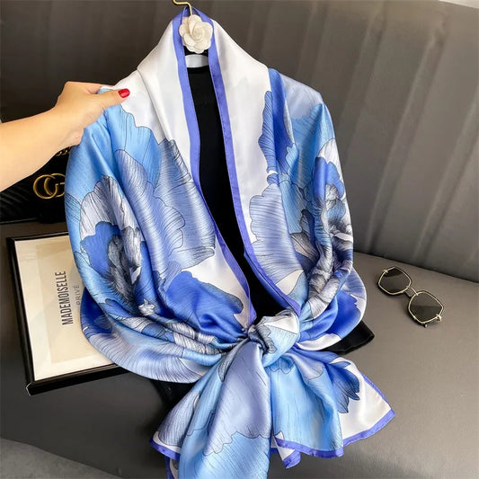 Azul Silk Stole