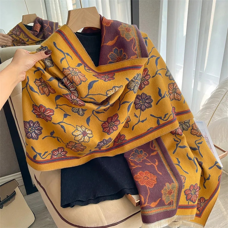 Yellow Mellow Shawl
