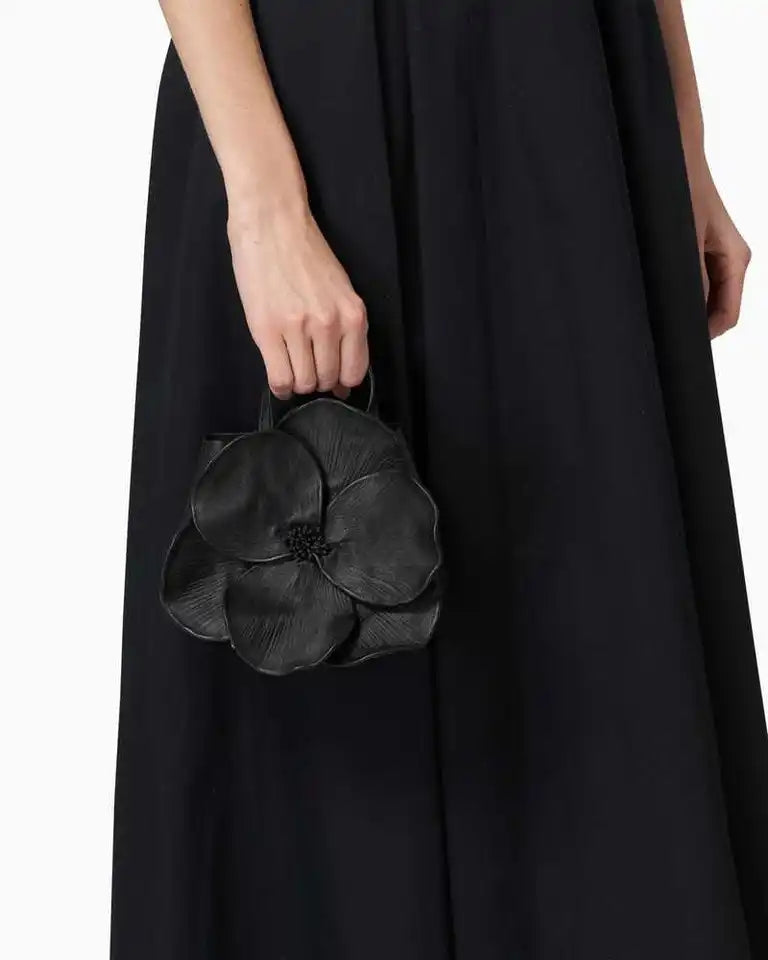 Taylor Vegan Leather Bag(Black)