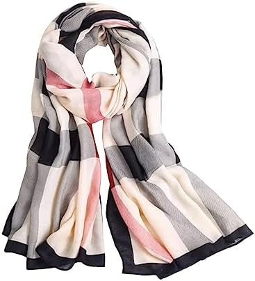 Formal Checks Cotton stole