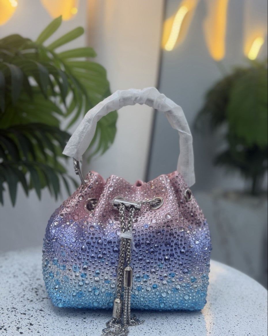 Noctisse Evening Bag (Pink Blue)