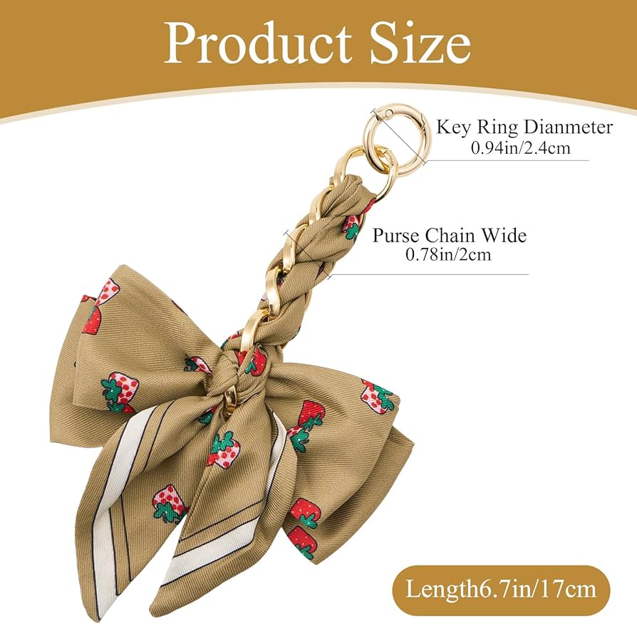 Golden Whirl Bag Extension/Charm