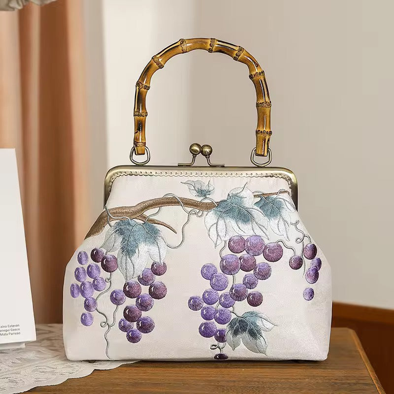 Clyra Embroidered Handbag