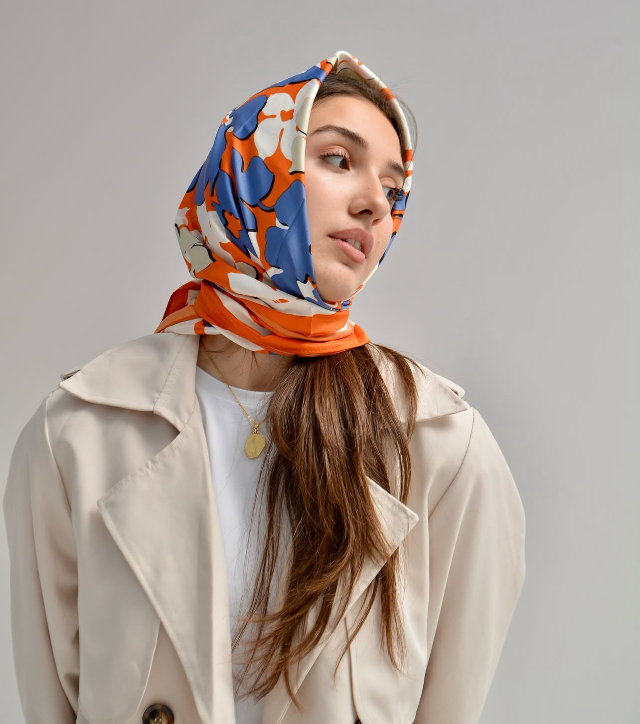 Elva Silk Scarf (90x90cms)