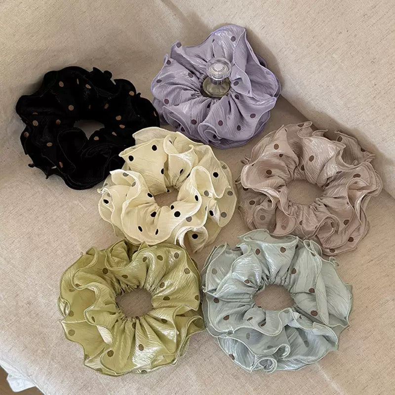 Satin Meadow Scrunchie