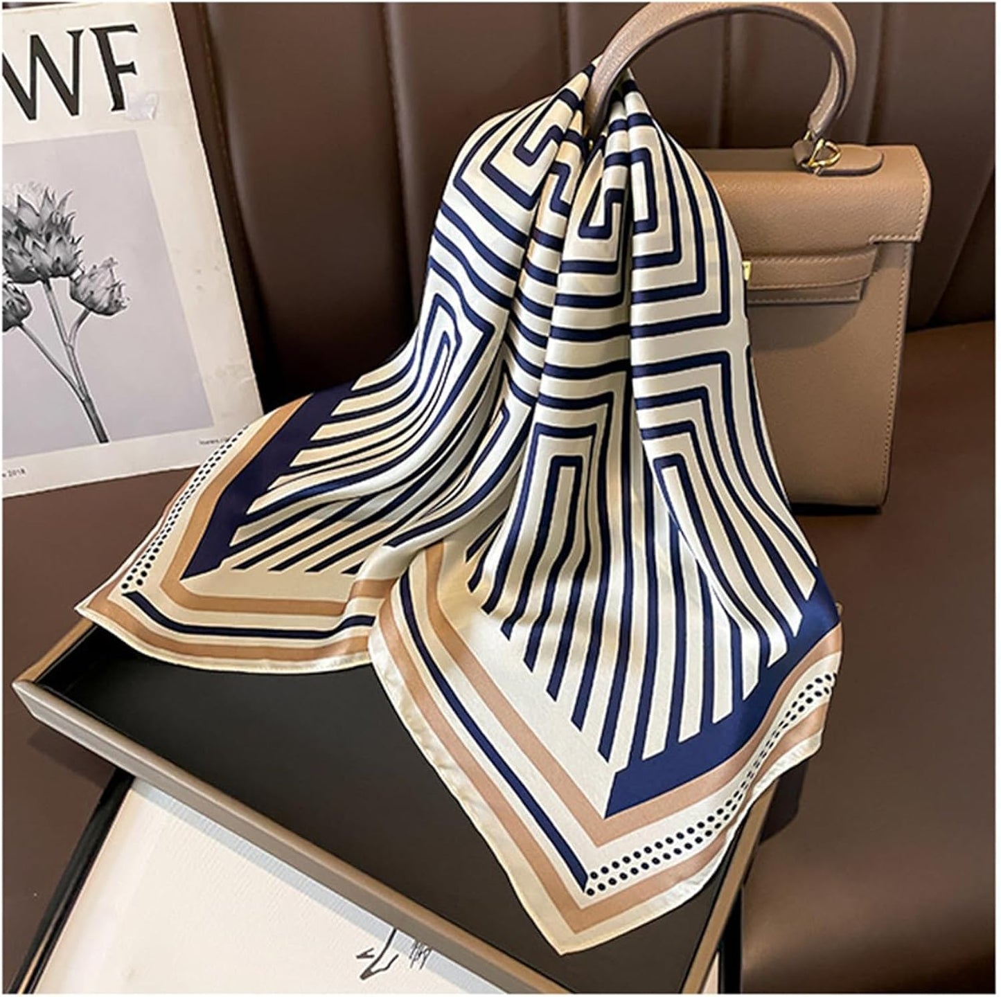 Quella Silk Scarf (70x70cms)