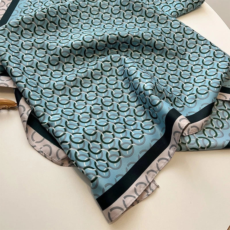Rumi Silk Scarf (90x90cms)