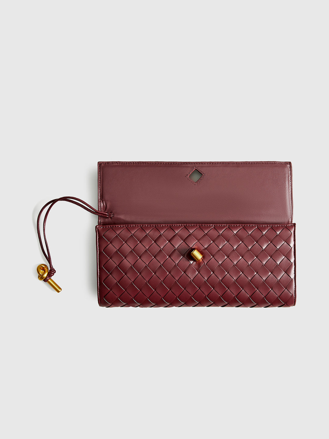 Andrea Vegan Leather Bag (Wine)