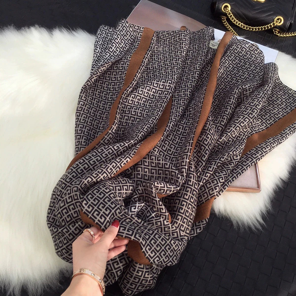 Optra Cotton scarf