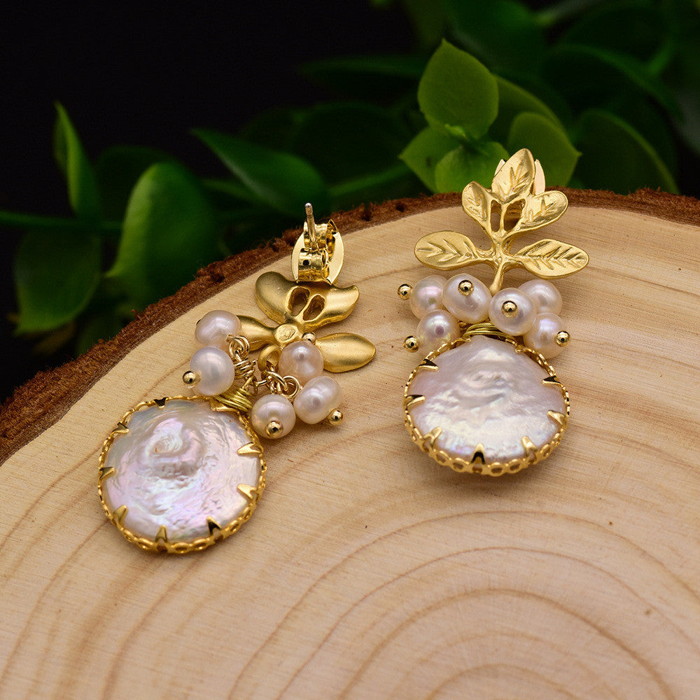 Aria Pearl Earrings
