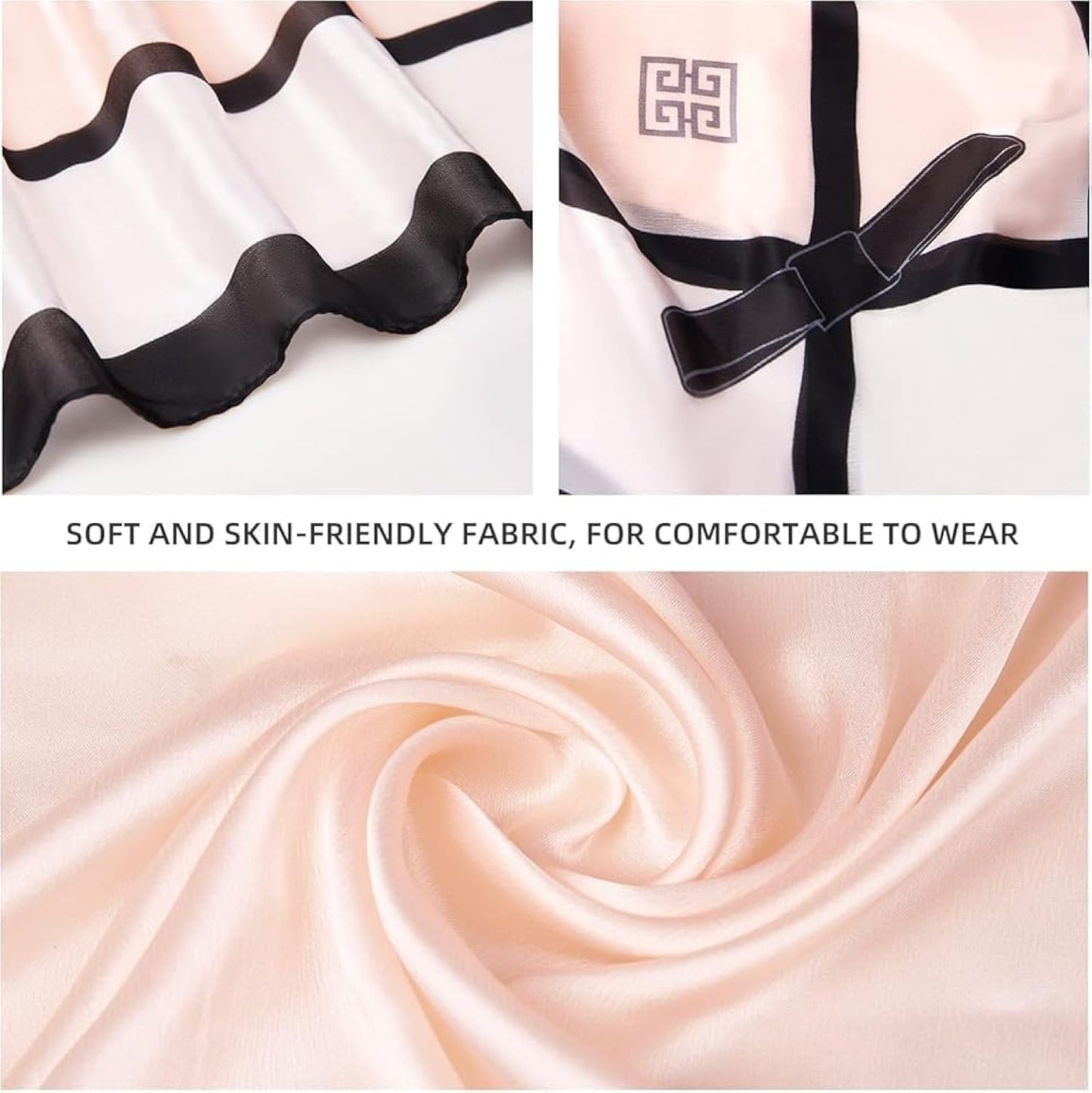 Pink Truffle Silk Stole