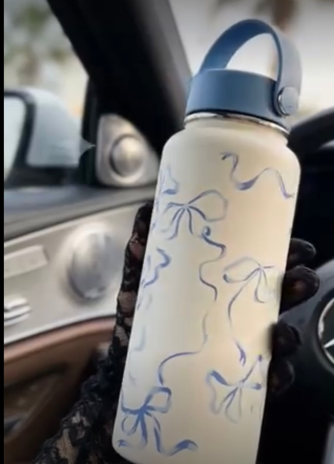 Aria Stainless Steel Bottle with Thermos Lid (1000ml)