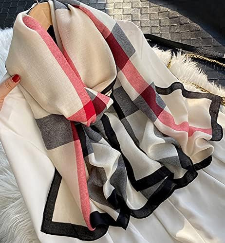 Formal Checks Cotton Stole