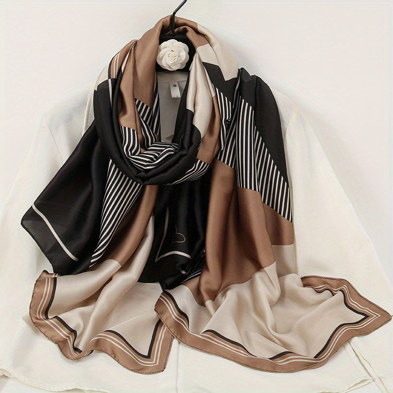 Trendy Truffle Silk Scarf