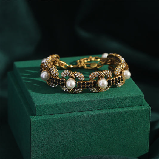 Starfall Pearl Antique Bracelet