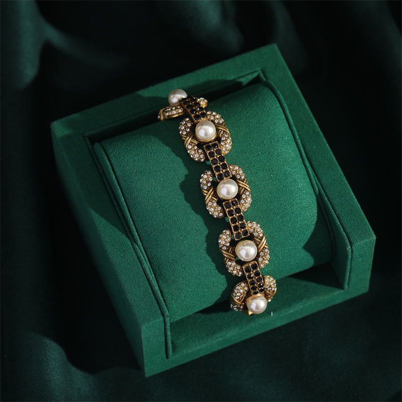 Starfall Pearl Antique Bracelet