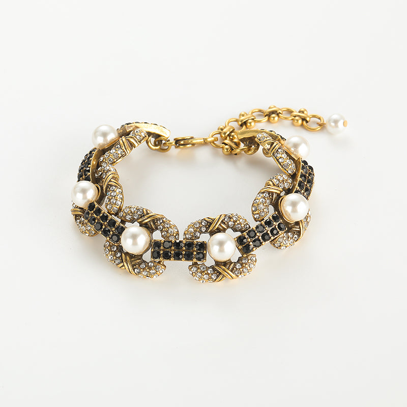 Starfall Pearl Antique Bracelet