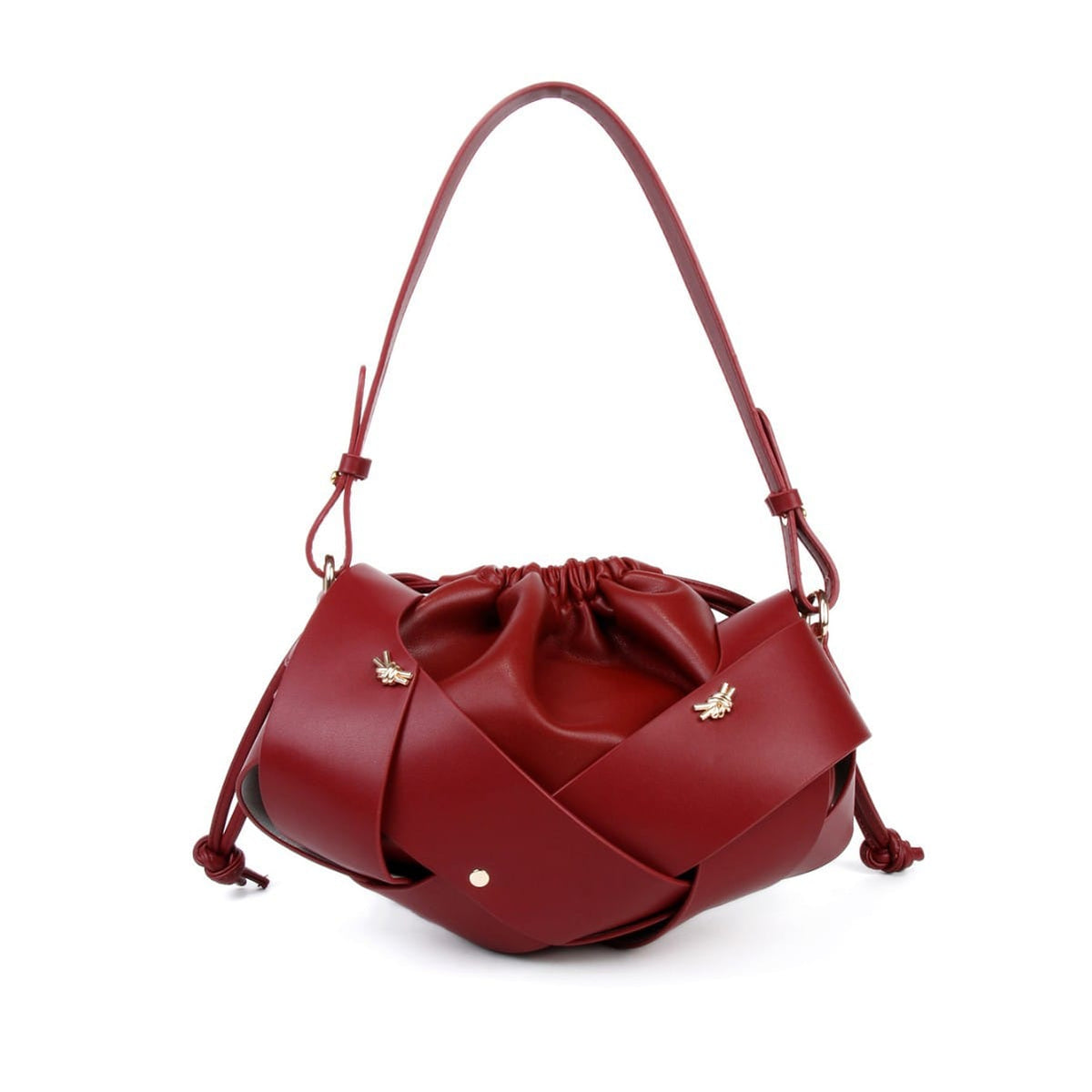 Cassia Vegan Leather Bag (Red)
