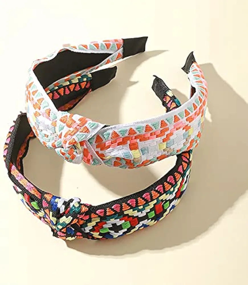 Rainbow plaits Hairband