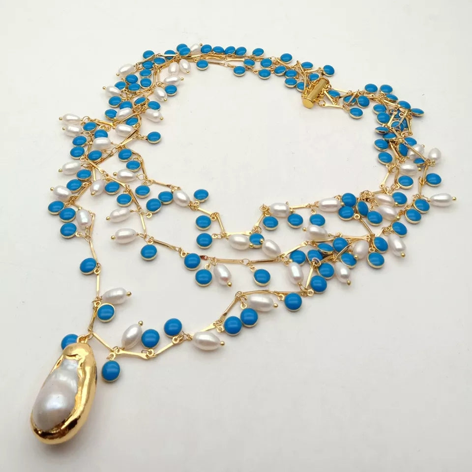 Turpentine Pearl Necklace