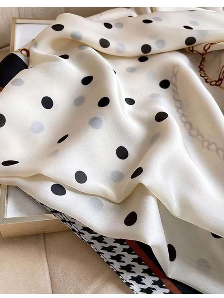 Adele Polka dot Scarf